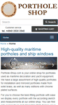 Mobile Screenshot of porthole-shop.com